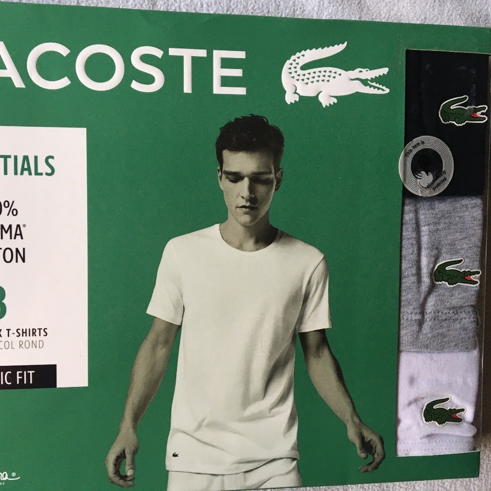 Lacoste Colored Tee - XL